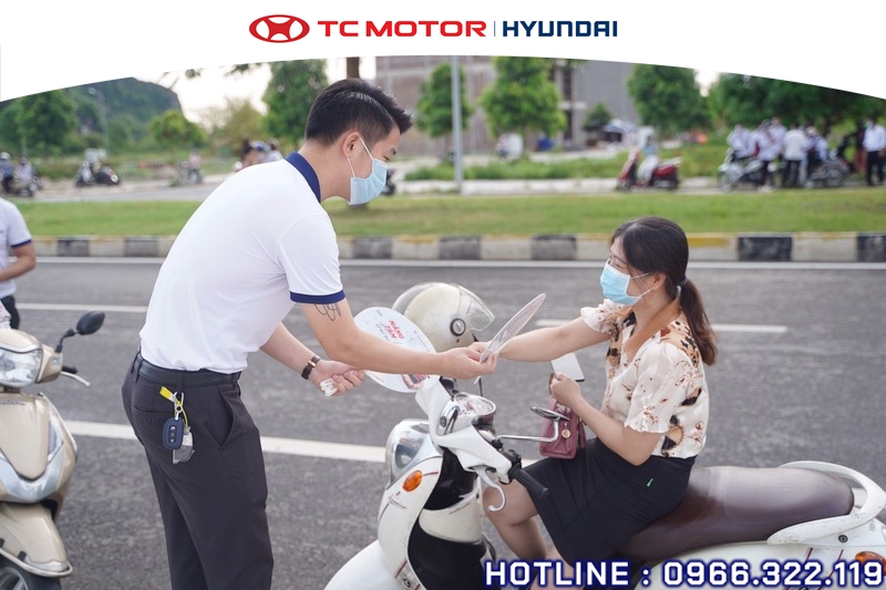 Hyundai Ninh Binh Tiếp Sức Mùa Thi Tốt nghiệp THPT Quốc Gia 2021 tại các trường THPT trong tỉnh Ninh Bình